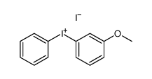 m-methoxydiphenyliodonium iodide Structure