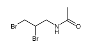 N-(2,3-dibromo-propyl)-acetamide Structure