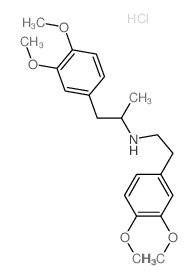 1-(3,4-dimethoxyphenyl)-N-[2-(3,4-dimethoxyphenyl)ethyl]propan-2-amine结构式