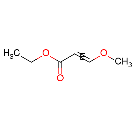 ethyl ester of 3-methoxy-2-propen-1-oic acid结构式