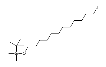 tert-butyl-(12-iodododecoxy)-dimethylsilane结构式