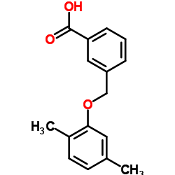 3-(2,5-DIMETHYL-PHENOXYMETHYL)-BENZOIC ACID Structure