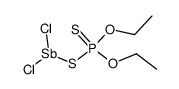 dichloroantimony O,O-diethyl phosphorodithioate Structure