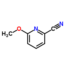 6-甲氧基吡啶-2-甲腈结构式