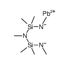 1,2,2,3,4,4,5-heptamethyl-1,3,5-triaza-2,4-disila-6λ2-plumbacyclohexane Structure