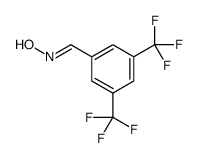 N-[[3,5-bis(trifluoromethyl)phenyl]methylidene]hydroxylamine Structure