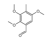 2,3,5-trimethoxy-4-methylbenzaldehyde Structure