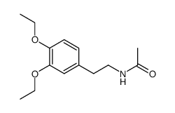 N-(3,4-diethoxyphenethyl)acetamide Structure