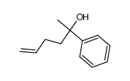 2-phenyl-5-hexen-2-ol Structure