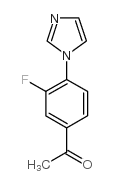 3'-FLUORO-4'-(1H-IMIDAZOL-1-YL)ACETOPHENONE picture