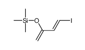 4-iodobuta-1,3-dien-2-yloxy(trimethyl)silane结构式