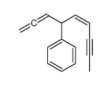 nona-1,2,5-trien-7-yn-4-ylbenzene结构式