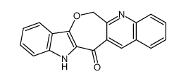 indolo[6,7-b]oxepino[3,4-b]quinolin-13(6H,12H)-one Structure