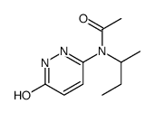 N-butan-2-yl-N-(6-oxo-1H-pyridazin-3-yl)acetamide Structure