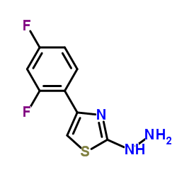 4-(2,4-DIFLUOROPHENYL)-2(3H)-THIAZOLONE HYDRAZONE picture
