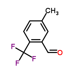 5-甲基-2-(三氟甲基)苯甲醛结构式