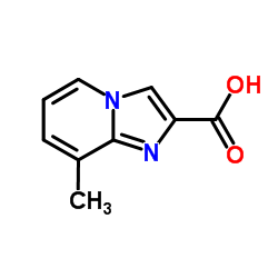 8-Methylimidazo[1,2-a]pyridine-2-carboxylic acid structure