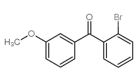 2-溴-3’-甲氧基苯甲酮结构式