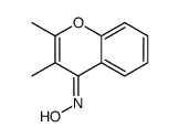 N-(2,3-dimethylchromen-4-ylidene)hydroxylamine结构式
