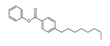 phenyl 4-octylbenzoate Structure