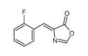 4-[(2-fluorophenyl)methylidene]-1,3-oxazol-5-one结构式