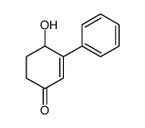 4-hydroxy-3-phenylcyclohex-2-en-1-one结构式