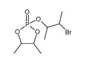 2-(1',2'-dimethyl-2-bromoethoxy)-2-oxo-4,5-dimethyl-1,3,2-dioxaphospholane结构式