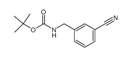 tert-butyl (3-cyanobenzyl)carbamate Structure