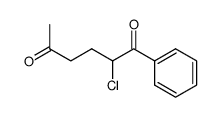 chloro-2 phenyl-1 hexanedione-1,5结构式