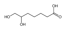 6,7-dihydroxyheptanoic acid结构式