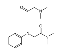 Acetanilide, 2-(dimethylamino)-N-[(dimethylcarbamoyl)methyl] Structure