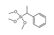 trimethoxy-(1-phenyl-ethyl)-silane结构式