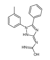 [1-(3-methylphenyl)-5-phenyl-1,2,4-triazol-3-yl]urea Structure