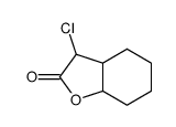 3-chlorohexahydro-3H-benzofuran-2-one结构式