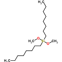 Dimethoxy(dioctyl)silane structure