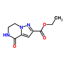 Ethyl 4-oxo-4,5,6,7-tetrahydropyrazolo[1,5-a]pyrazine-2-carboxylate structure