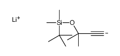 lithium,tert-butyl-dimethyl-(2-methylbut-3-yn-2-yloxy)silane Structure