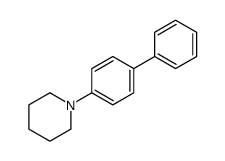 1-(4-phenylphenyl)piperidine Structure