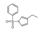 1-(benzenesulfonyl)-3-ethylpyrrole Structure