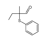 2-methyl-2-phenylsulfanylbutanal结构式