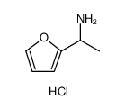 1-(Furan-2-yl)ethan-1-aminehydrochloride structure