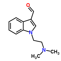 1-[2-(Dimethylamino)ethyl]-1H-indole-3-carbaldehyde Structure