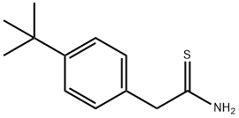 2-(4-(叔丁基)苯基)乙烷硫代酰胺结构式