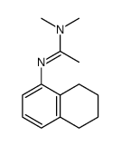 N,N-dimethyl-N'-(5,6,7,8-tetrahydronaphthalen-1-yl)ethanimidamide Structure