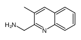 (3-methylquinolin-2-yl)methanamine结构式