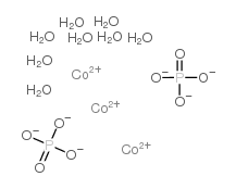 cobalt(ii) phosphate octahydrate Structure