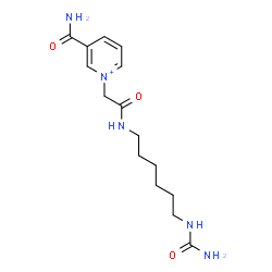 nicotinamide N(1)-(N-(6-aminohexyl)acetamide)agarose结构式