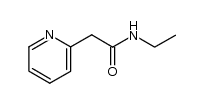 N-ethyl-2-pyridylacetamide结构式