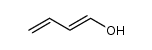 (E)-buta-1,3-dien-1-ol结构式