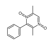 2,5-dimethyl-4-oxido-3-phenylpyrazin-1-ium 1-oxide结构式